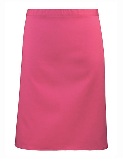 Colours Collection Mid Length Apron - Hot Pink