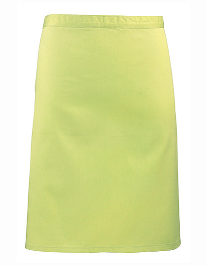 Colours Collection Mid Length Apron - Lime