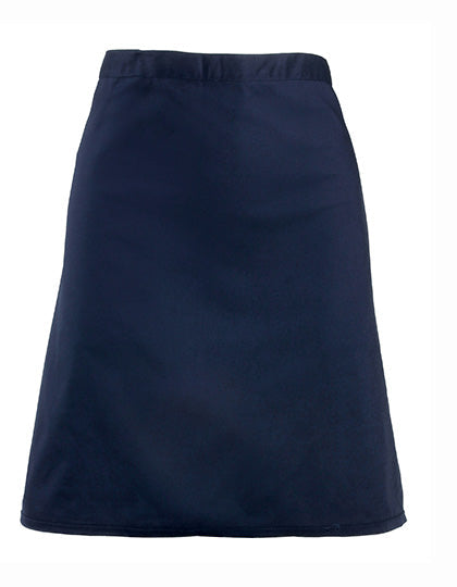Colours Collection Mid Length Apron - Navy