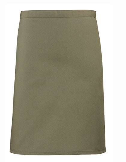 Colours Collection Mid Length Apron - Olive