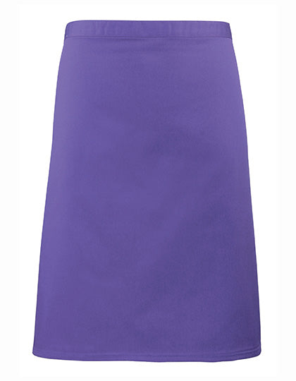 Colours Collection Mid Length Apron - Purple