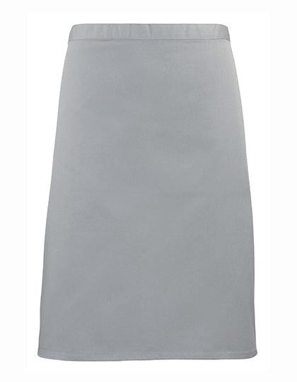 Colours Collection Mid Length Apron - Silver
