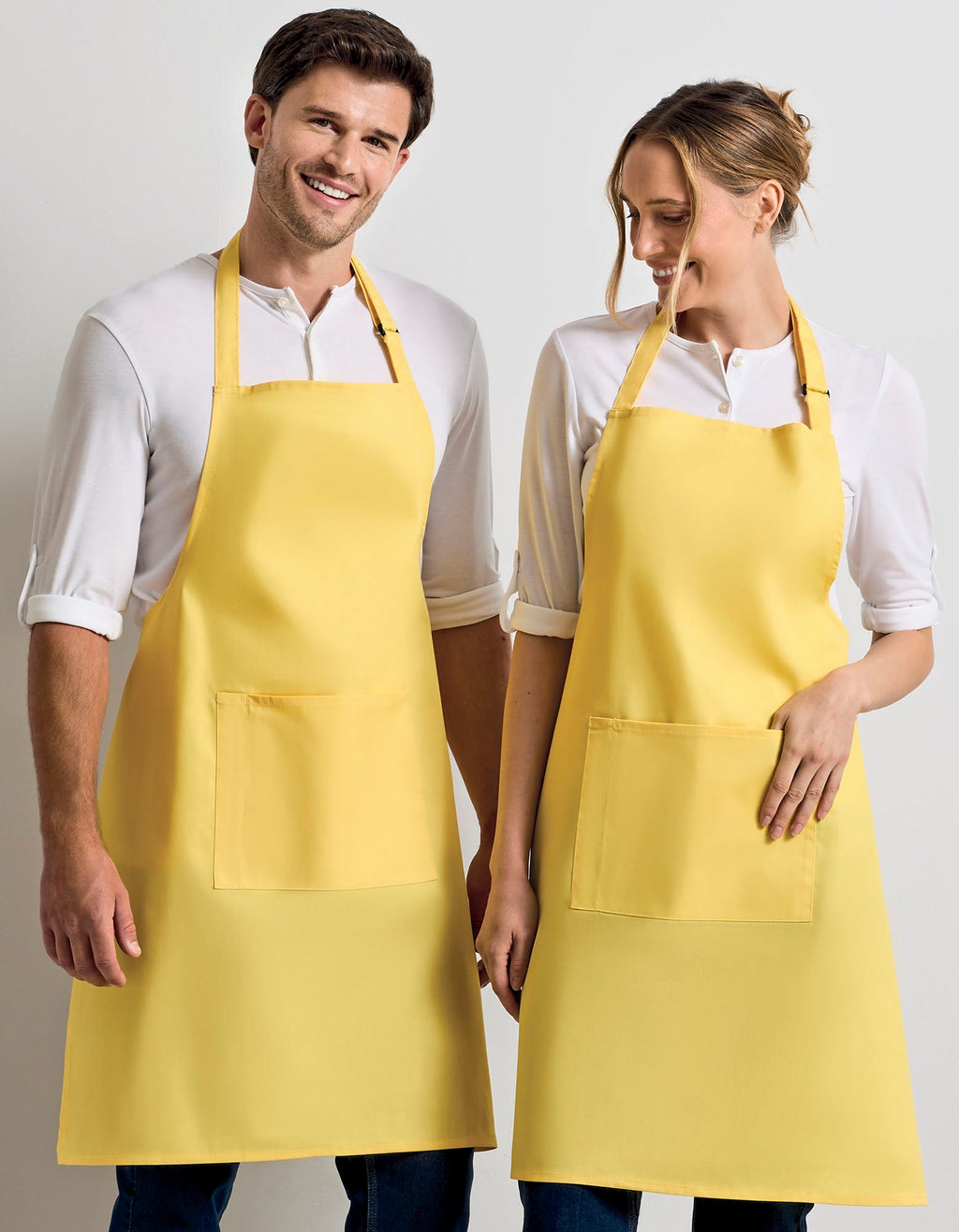 Colours Collection Bib Apron With Pocket besticken & bedrucken | Pulsar Workwear