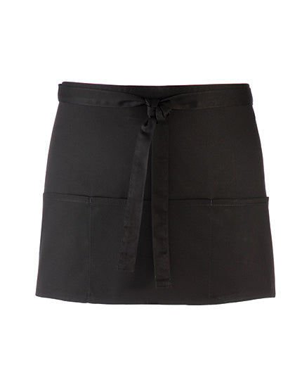 Colours Collection 3-Pocket Apron - Black