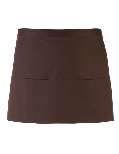 Colours Collection 3-Pocket Apron - Brown