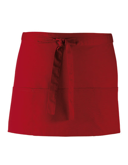 Colours Collection 3-Pocket Apron - Burgundy