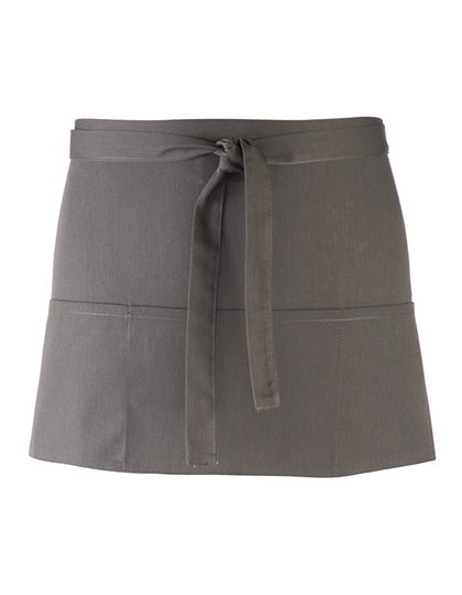 Colours Collection 3-Pocket Apron - Dark Grey