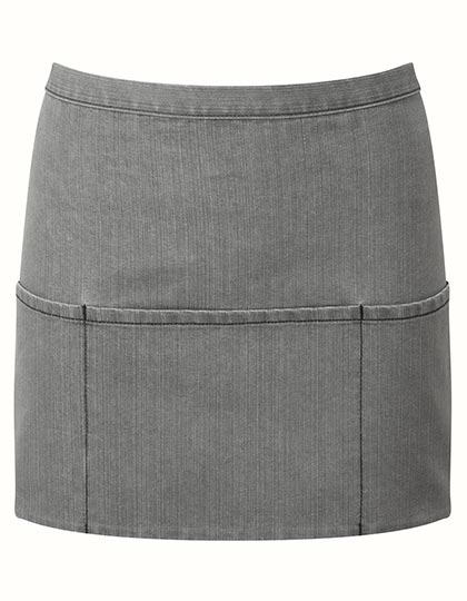 Colours Collection 3-Pocket Apron - Grey Denim