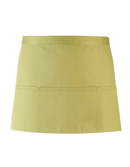 Colours Collection 3-Pocket Apron - Lime