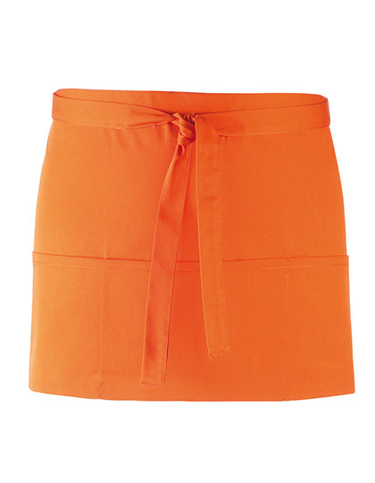 Colours Collection 3-Pocket Apron - Orange