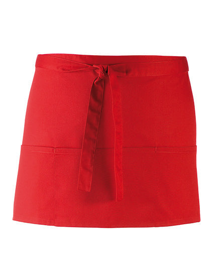 Colours Collection 3-Pocket Apron - Red