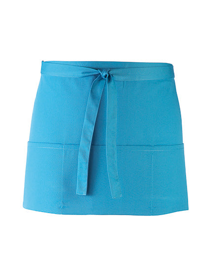 Colours Collection 3-Pocket Apron - Turquoise