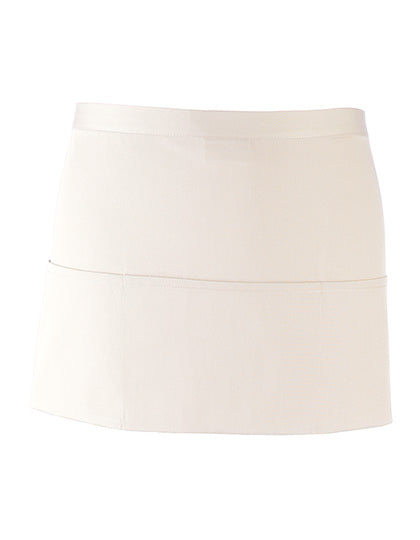 Colours Collection 3-Pocket Apron - White