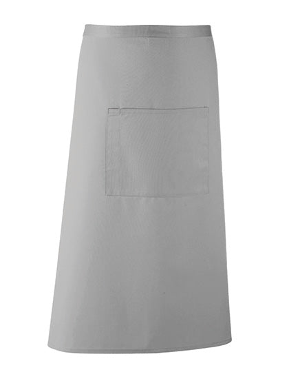 Colours Collection Bar Apron - Pale Grey (Silver)