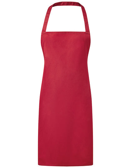 Essential Bib Apron - Red