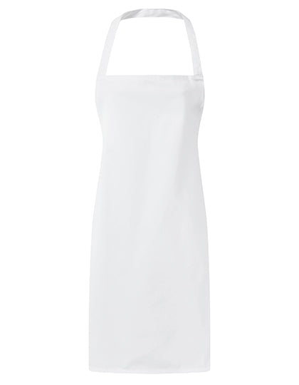 Essential Bib Apron - White