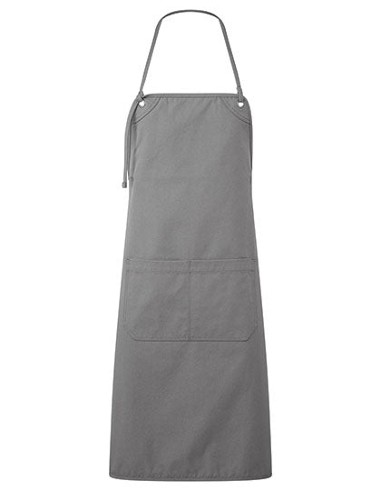 Artisan's Choice Double Pocket Canvas Apron - Dark Grey