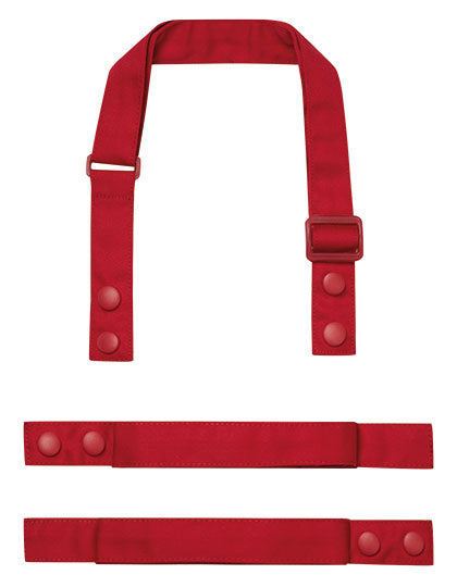 Colours Swap & Pop Apron - Strap - Red