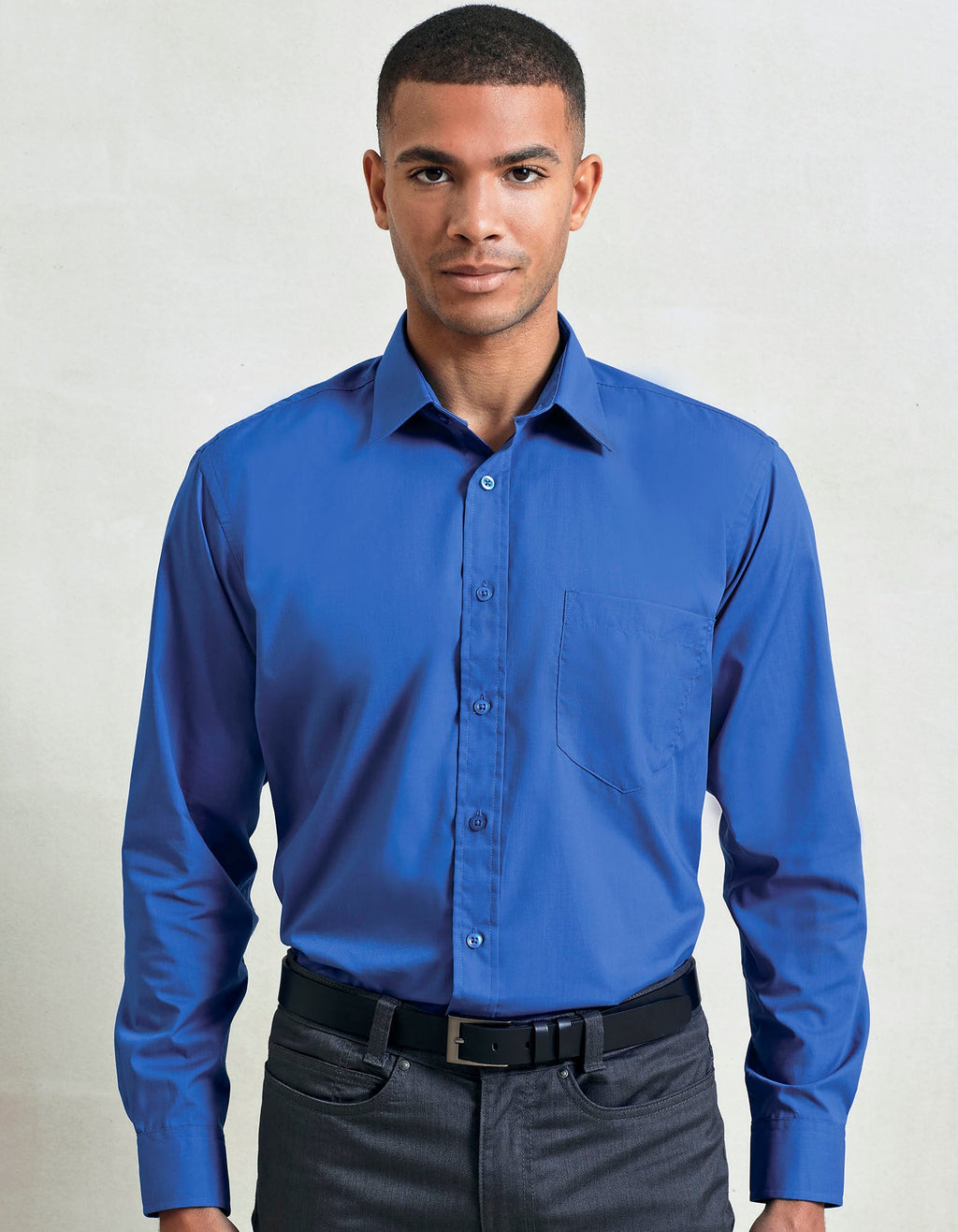 Hemd Men´s Poplin Long Sleeve besticken & bedrucken | Pulsar Workwear