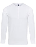 Men´s Long-John Roll Sleeve Tee - White