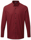 Men´s Maxton Check Long Sleeve Shirt - Black/Red