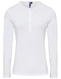 Women's Long-John Roll Sleeve Tee - White