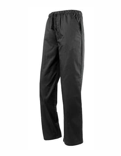 Essential Chef´s Trouser - Black/Black