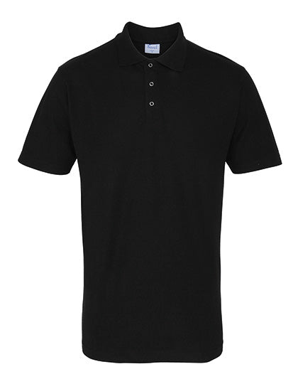 Workwear Stud Polo - Black