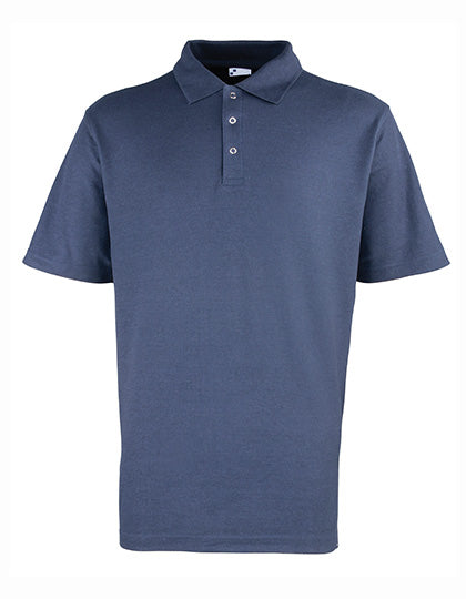 Workwear Stud Polo - Navy