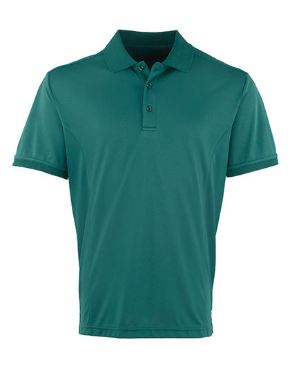 Men´s Coolchecker® Piqué Polo - Bottle Green