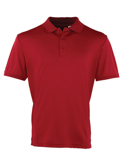 Men´s Coolchecker® Piqué Polo - Burgundy