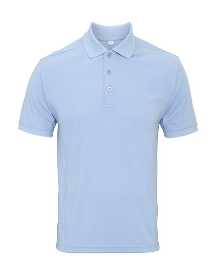 Men´s Coolchecker® Piqué Polo - Light Blue