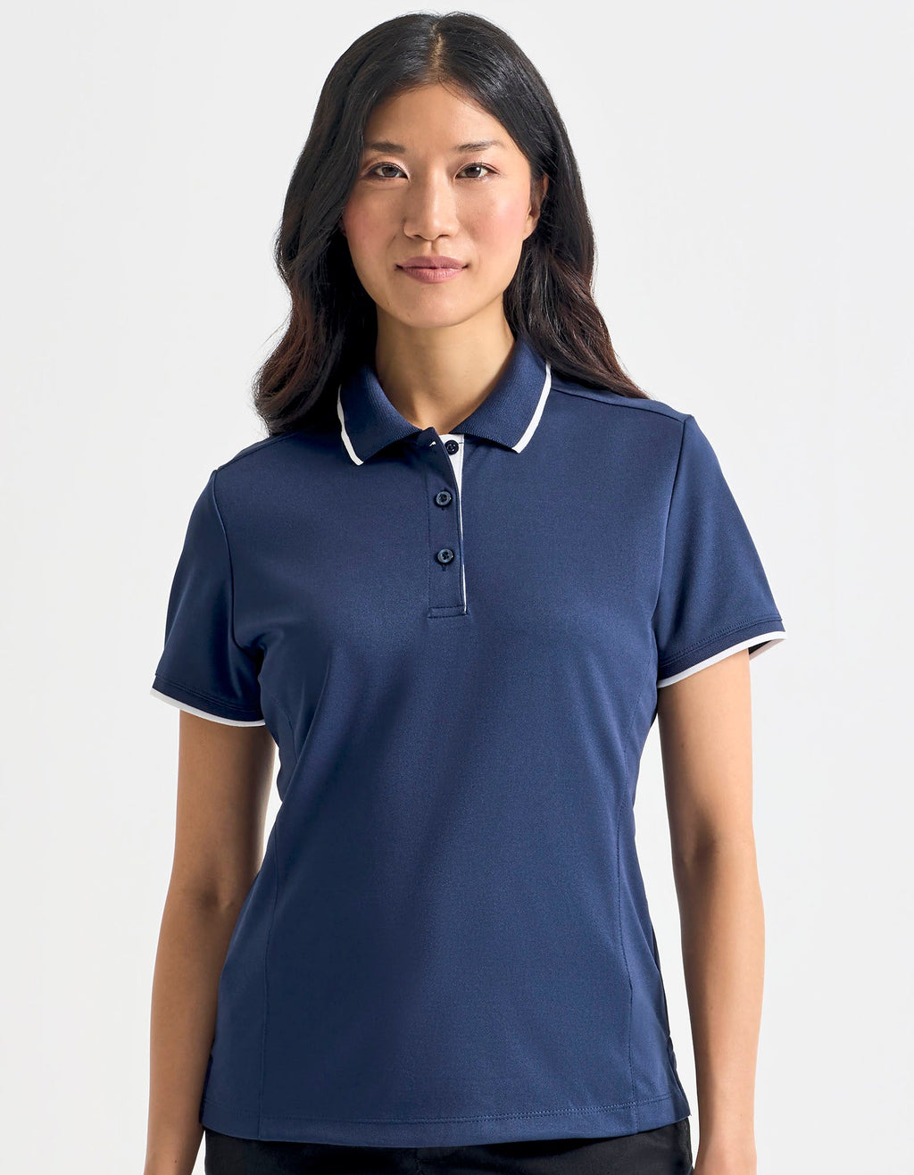 Poloshirt Women´s Contrast Coolchecker® besticken & bedrucken | Pulsar Workwear
