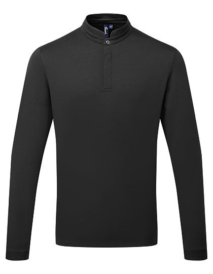 Essential 'Coolchecker®' Chefs Shirt - Long Sleeve - Black