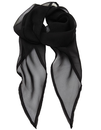 Women´s Colours Collection Chiffon Scarf - Black