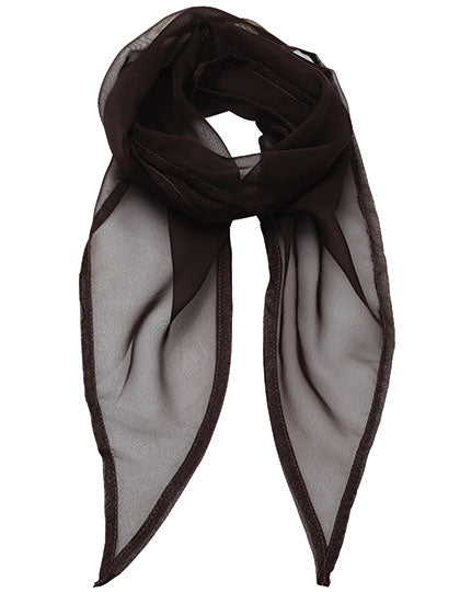 Women´s Colours Collection Chiffon Scarf - Brown