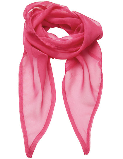 Women´s Colours Collection Chiffon Scarf - Fuchsia