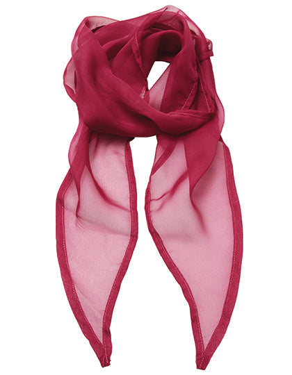 Women´s Colours Collection Chiffon Scarf - Hot Pink