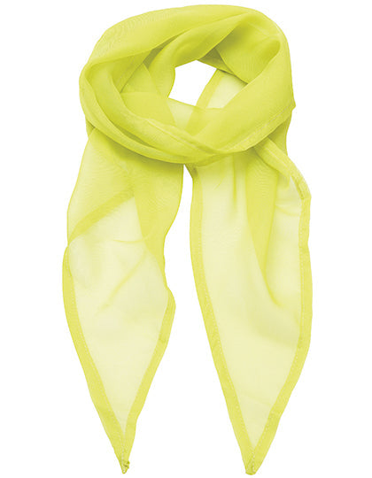 Women´s Colours Collection Chiffon Scarf - Lime