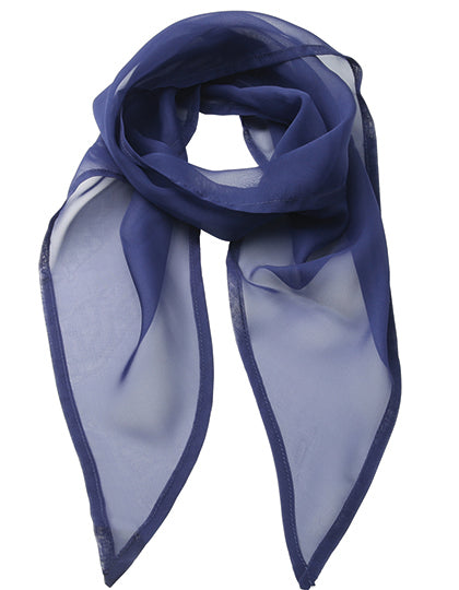 Women´s Colours Collection Chiffon Scarf - Marine Blue
