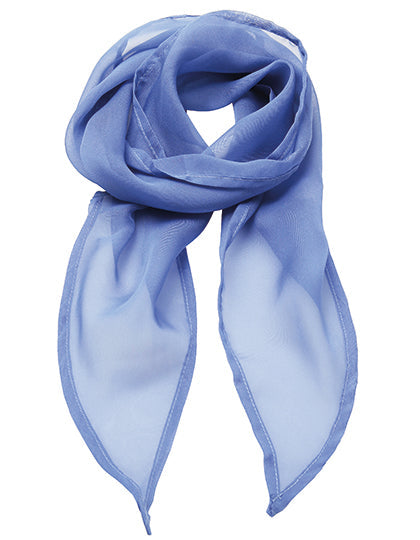 Women´s Colours Collection Chiffon Scarf - Midblue