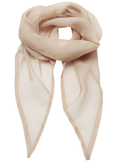 Women´s Colours Collection Chiffon Scarf - Natural