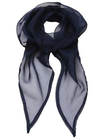 Women´s Colours Collection Chiffon Scarf - Navy