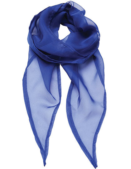 Women´s Colours Collection Chiffon Scarf - Royal