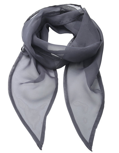 Women´s Colours Collection Chiffon Scarf - Steel