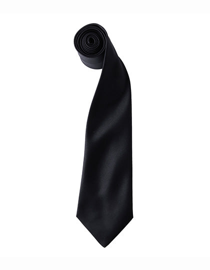 Colours Collection Satin Tie - Black