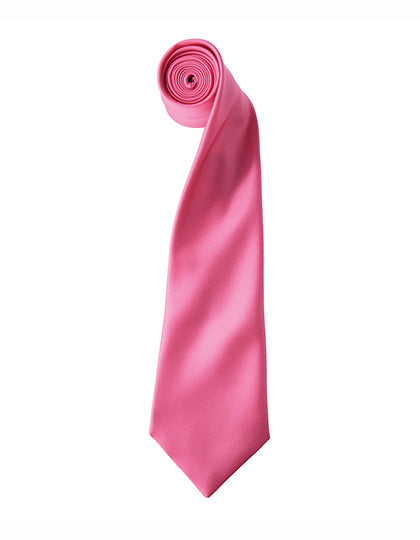 Colours Collection Satin Tie - Fuchsia