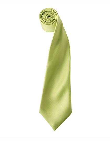 Colours Collection Satin Tie - Lime