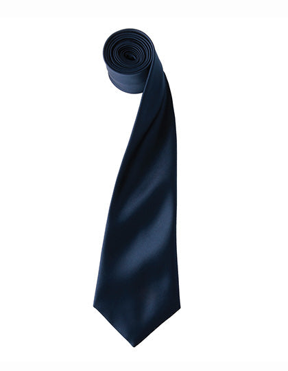 Colours Collection Satin Tie - Navy