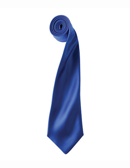 Colours Collection Satin Tie - Royal